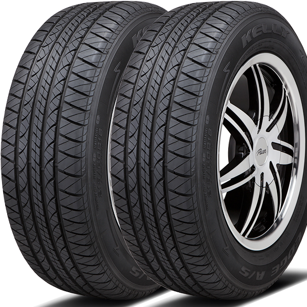 2 X New Kelly Edge A/S 185/65R15 88H Economical All Season Performance